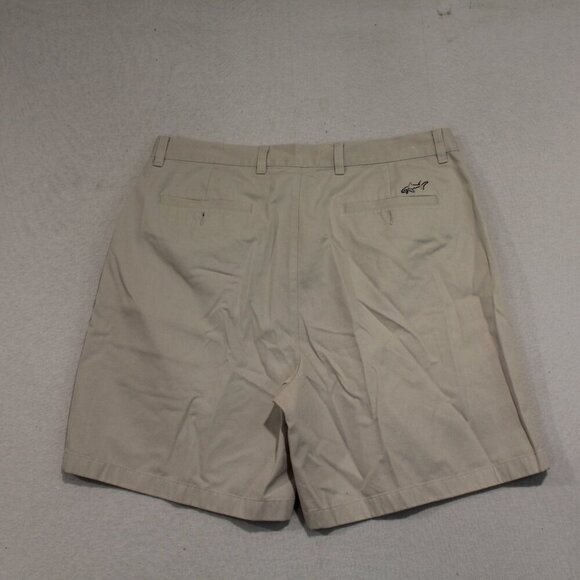 Greg Norman Tan Pleated Short Golf Preppy Size 36 - Picture 2 of 10